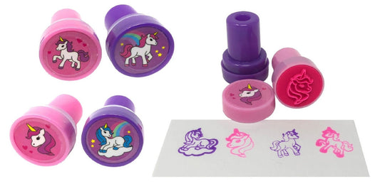 6 Unicorn Ink Stamps