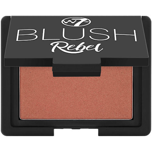 W7 Cosmetics Blush Rebel Blusher Teach Me - Natural Looking Long Lasting Blendable Smooth Finish Radiant Glow