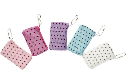 6 Rectangular Mini Glitter Purses
