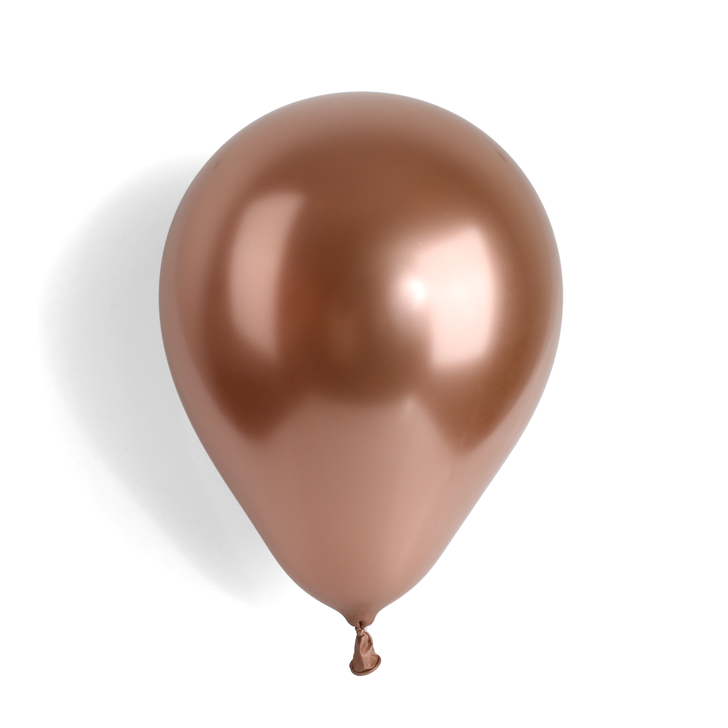 50 Metallic Rose Gold 7" Latex Balloons