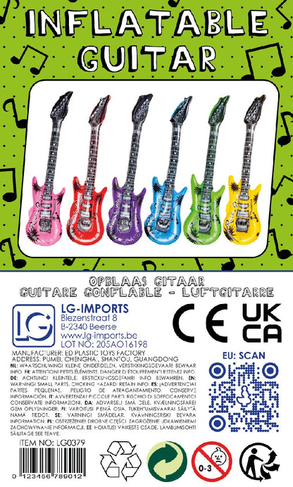 Inflatable Rock & Roll Guitar