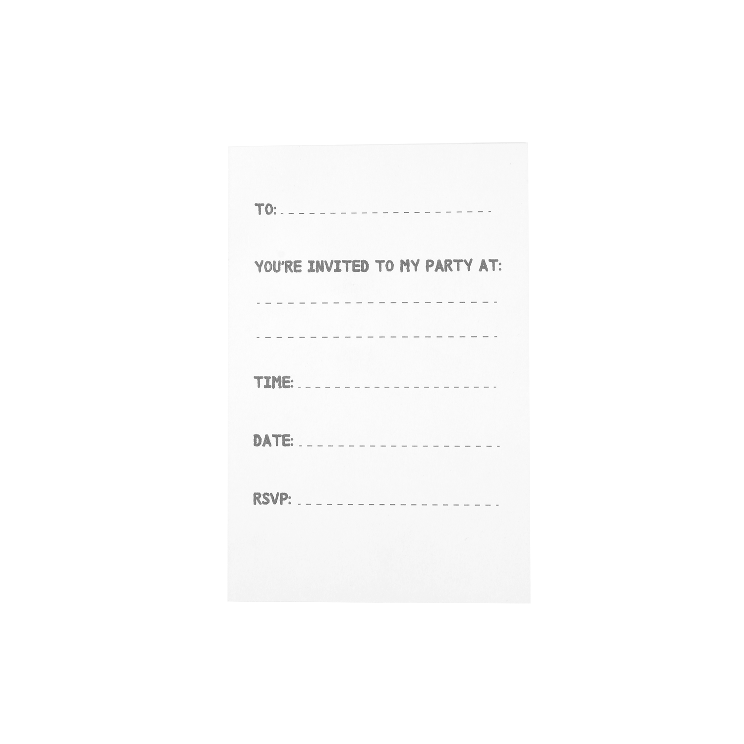 16 Unicorn Party Invites & Envelopes