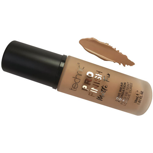 Technic Cosmetics Pro Finish Matte Foundation No Shine Ivory - Makeup Beauty Matte Finish Foundation
