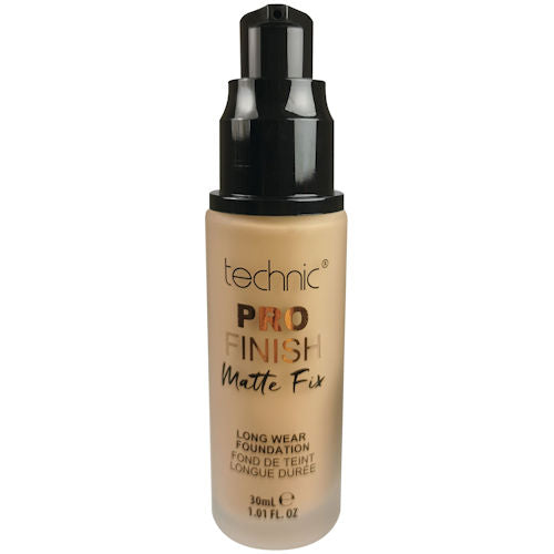 Technic Cosmetics Pro Finish Matte Foundation No Shine Ivory - Makeup Beauty Matte Finish Foundation