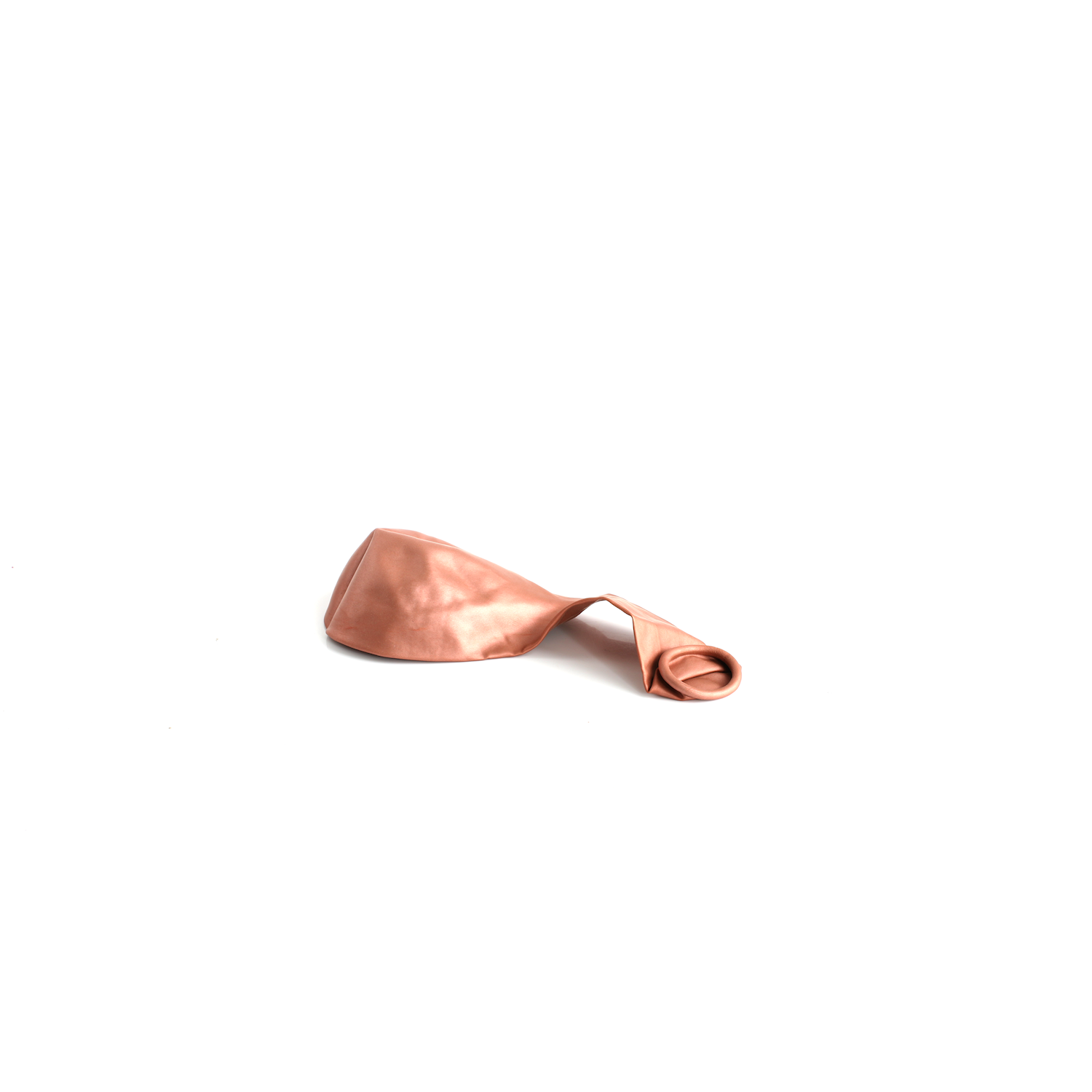 50 Metallic Rose Gold 7" Latex Balloons