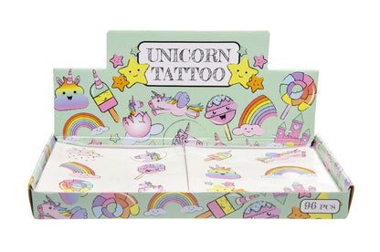 Unicorn Tattoo Sheet