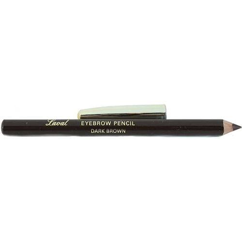 Laval Cosmetics Eyebrow Pencil - Dark Brown  Natural Looking Definition Easy Application Long-Lasting Formula Brow Enhancer Beauty