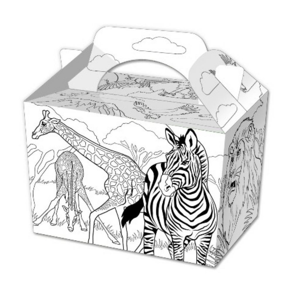 10 Colour In Jungle Boxes
