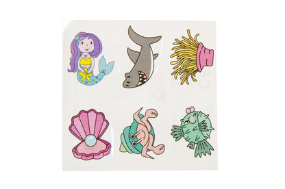 Sea Animal Tattoo Sheet