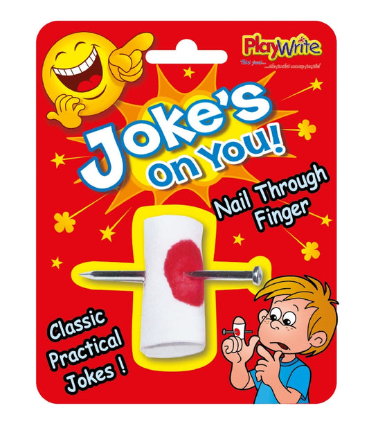 Joke's On You! - Nail Through Finger