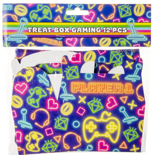 12 Gamer Small Treat Boxes