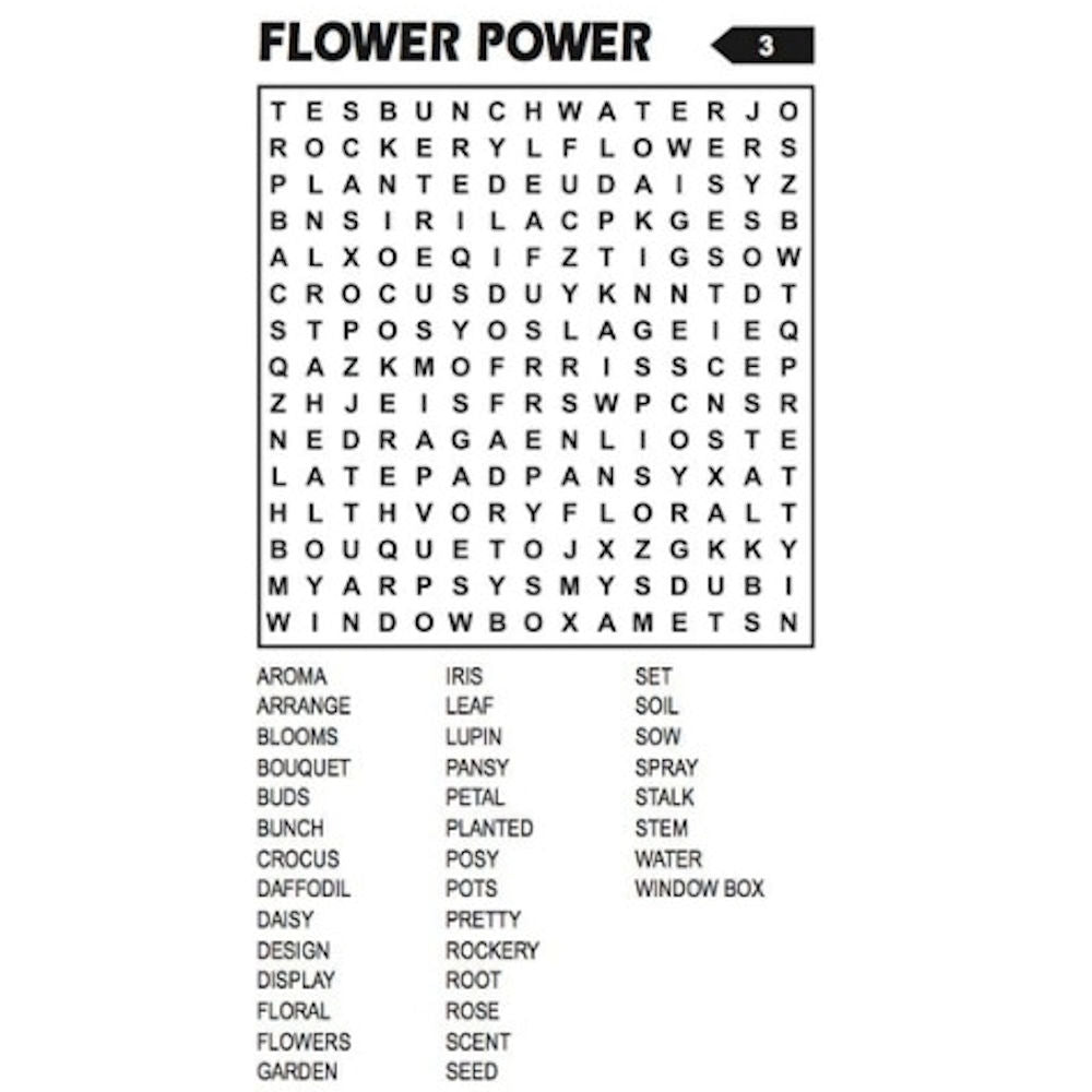 Travel Size Word Search Book - Assorted Convenient Size Entertainment High Quality