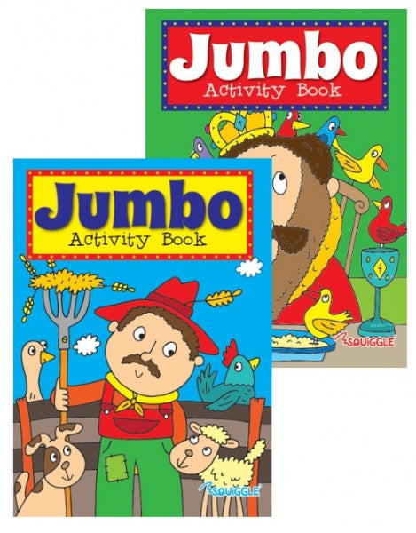 Jumbo A4 Activity Book