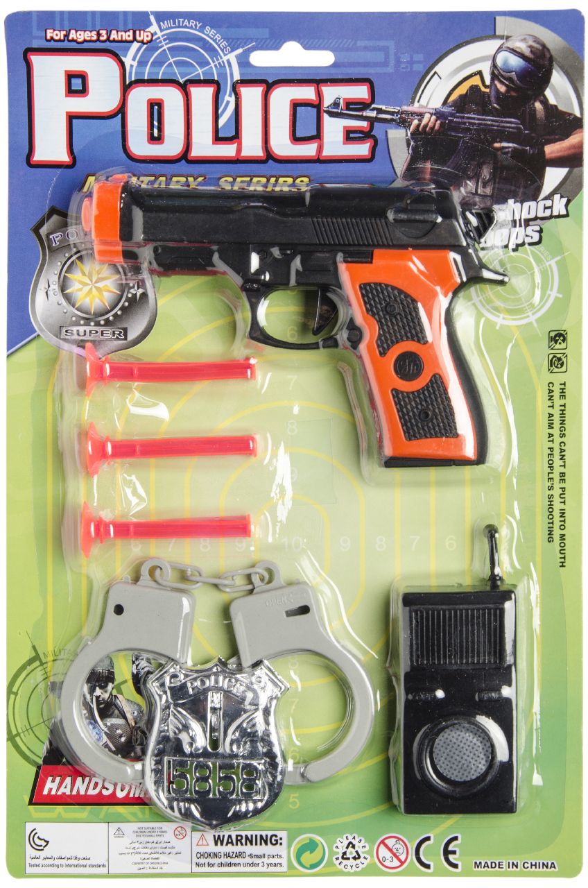 Complete Police Kids Costume Set