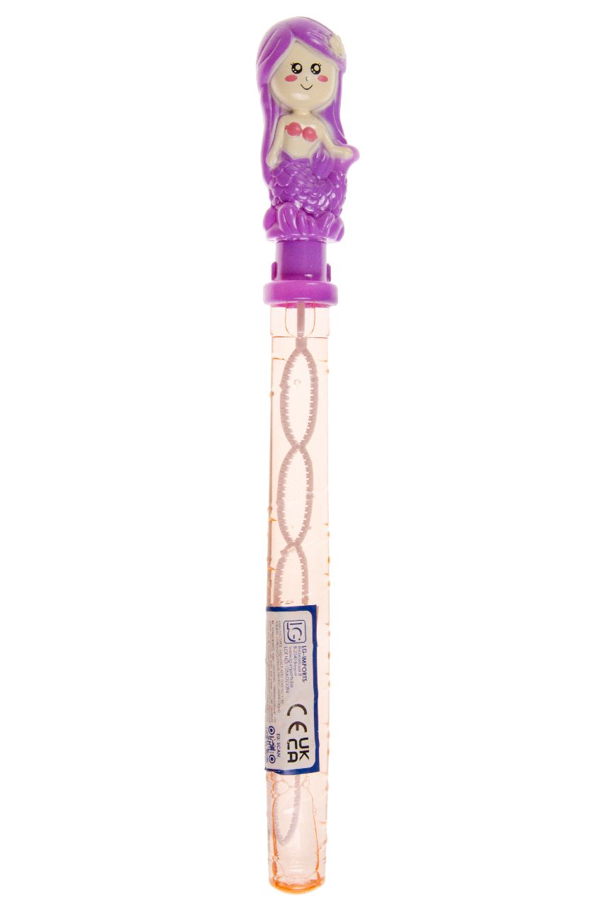 6 Large Mermaid Bubble Wand Swords