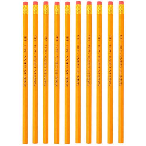 HB Pencils - 15 Pack School Writing Drawing Sketching Stationery