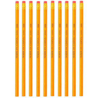 HB Pencils - 15 Pack School Writing Drawing Sketching Stationery