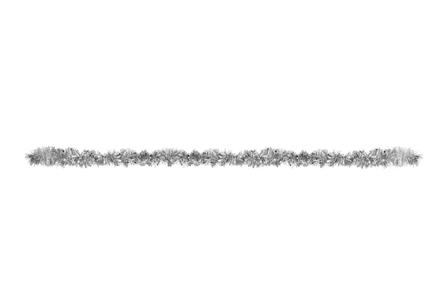 Silver 1.8m Christmas Tinsel