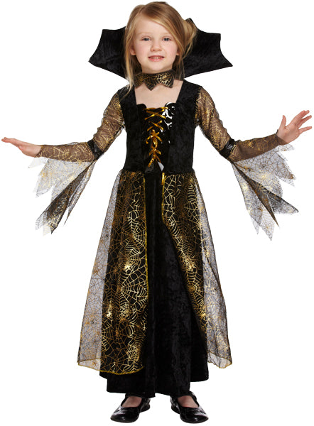 Childs Spiderella Costume 10-12 Years