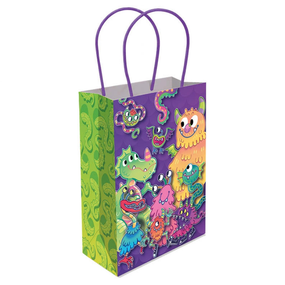 6 Monster Paper Handle Bags