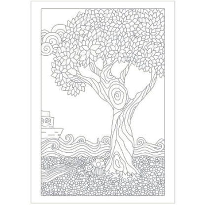 A5 Spiral Advanced Colouring Book - Assorted Intricate Designs Spiral Binding High Quality Paper Relaxing Art Therapy
