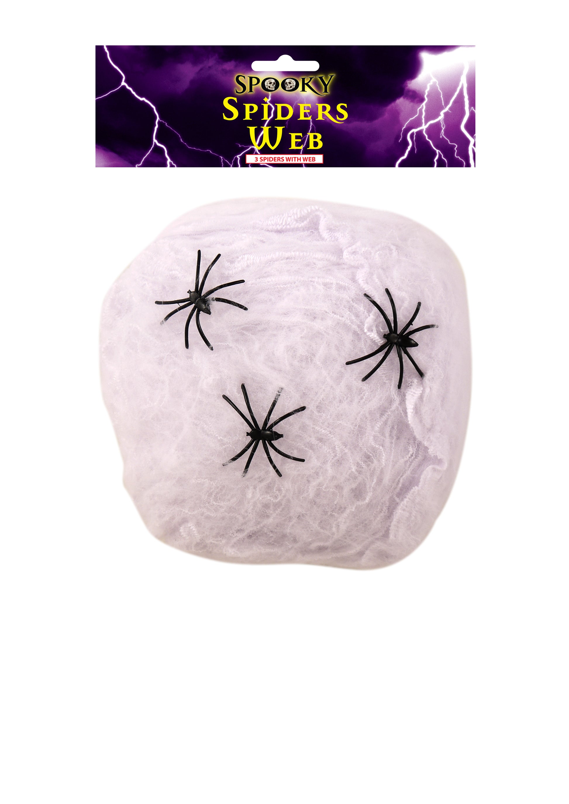 Spiders Web & 3 Spiders