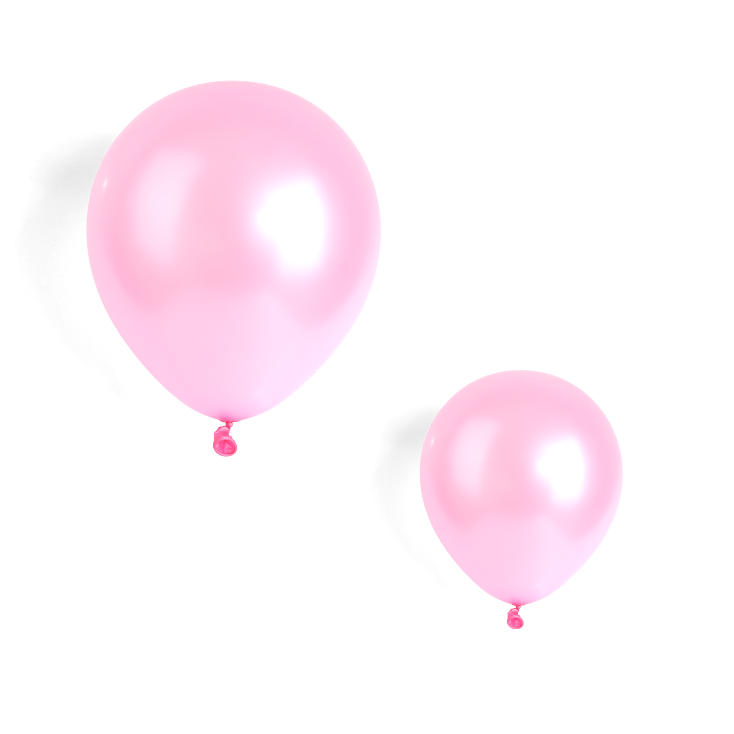 50 Pearlised Blush Pink 7" Latex Balloons