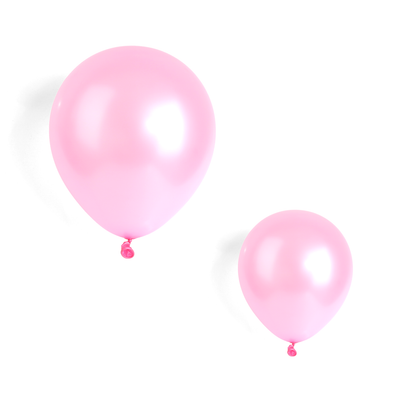 50 Pearlised Blush Pink 7" Latex Balloons