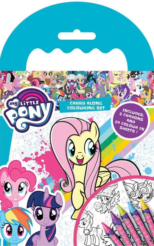 My Little Pony Carry Along Colouring Set