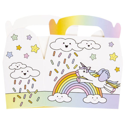 12 Unicorn Small Treat Boxes