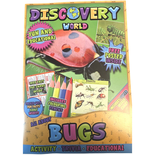Discovery World All About Bugs Activity Set
