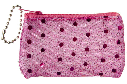 6 Rectangular Mini Glitter Purses
