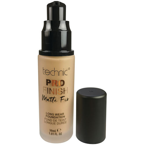 Technic Cosmetics Pro Finish Matte Foundation No Shine Ivory - Makeup Beauty Matte Finish Foundation