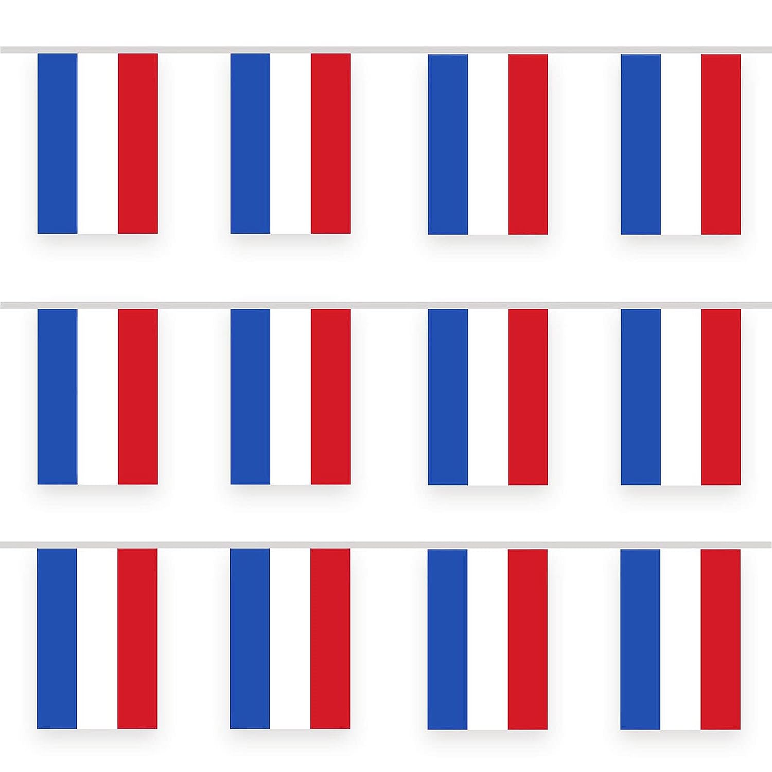 Netherlands Flag 10m Rectangular Bunting