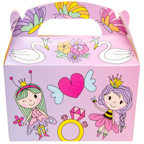 12 Princess Small Treat Boxes