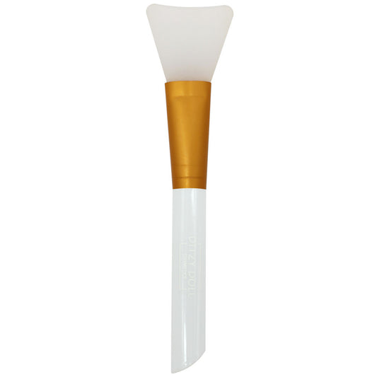 Ditzy Doll Silicone Face Mask Brush White - Soft Applicator Brush for Smooth and Even Facial Mask Application