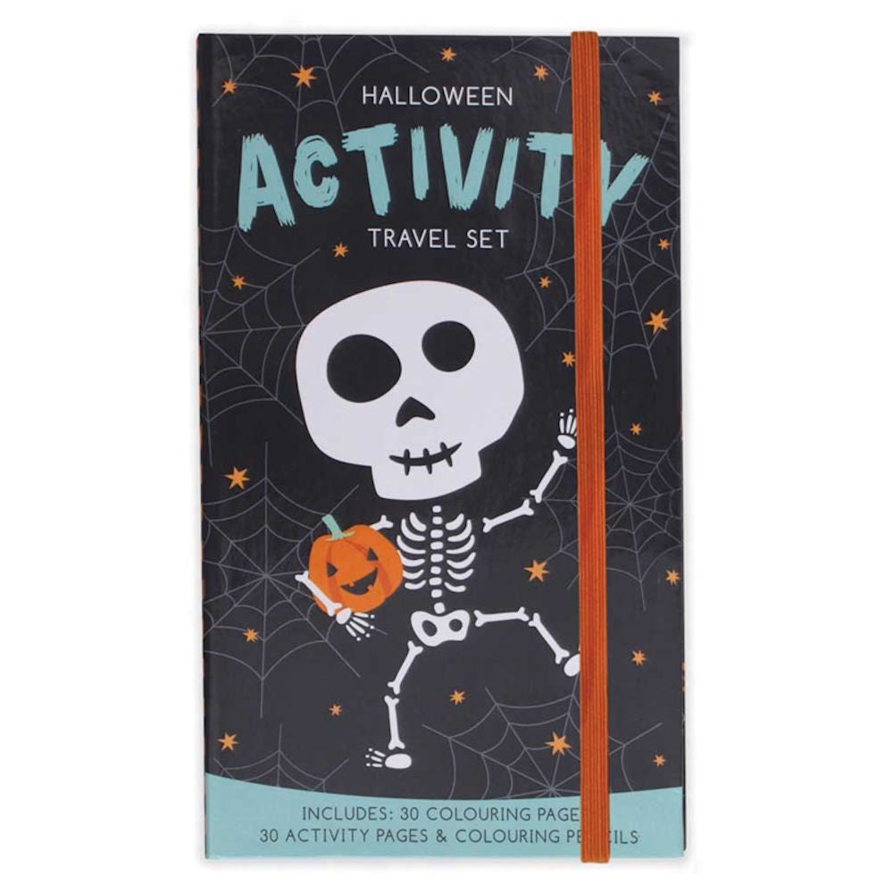 Halloween Activity Travel Set - Portable Fun Kids Craft Spooky Games