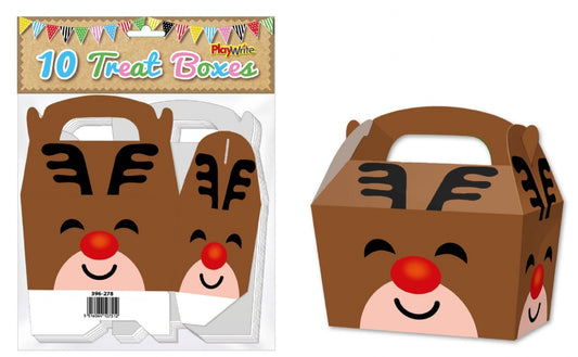 10 Reindeer Treat Boxes