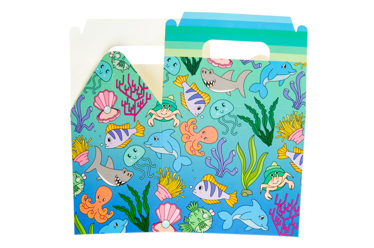 6 Sea Animal Party Food Lunch Boxes