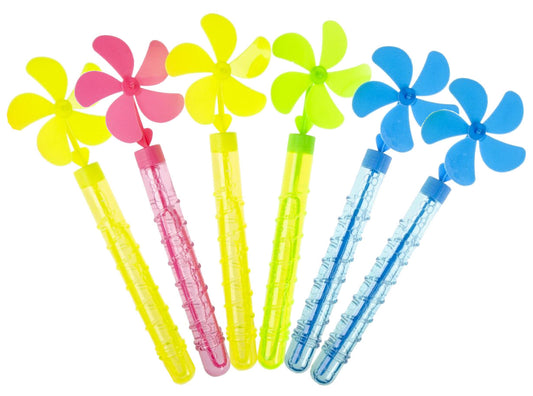 6 Windmill Bubble Wand Swords