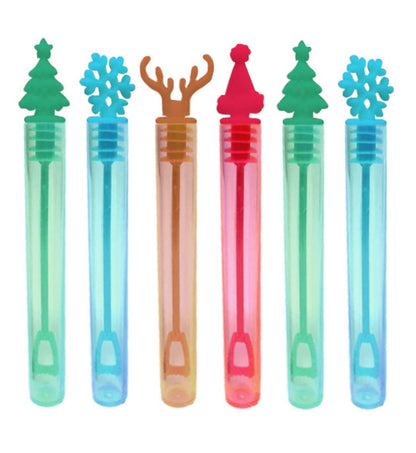 12 Christmas Tube Bubbles