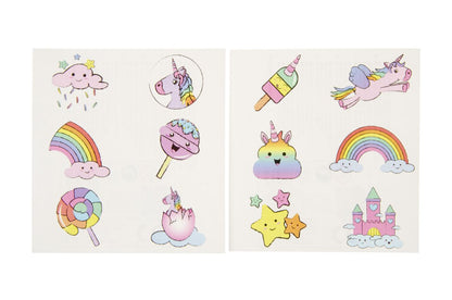 Unicorn Tattoo Sheet