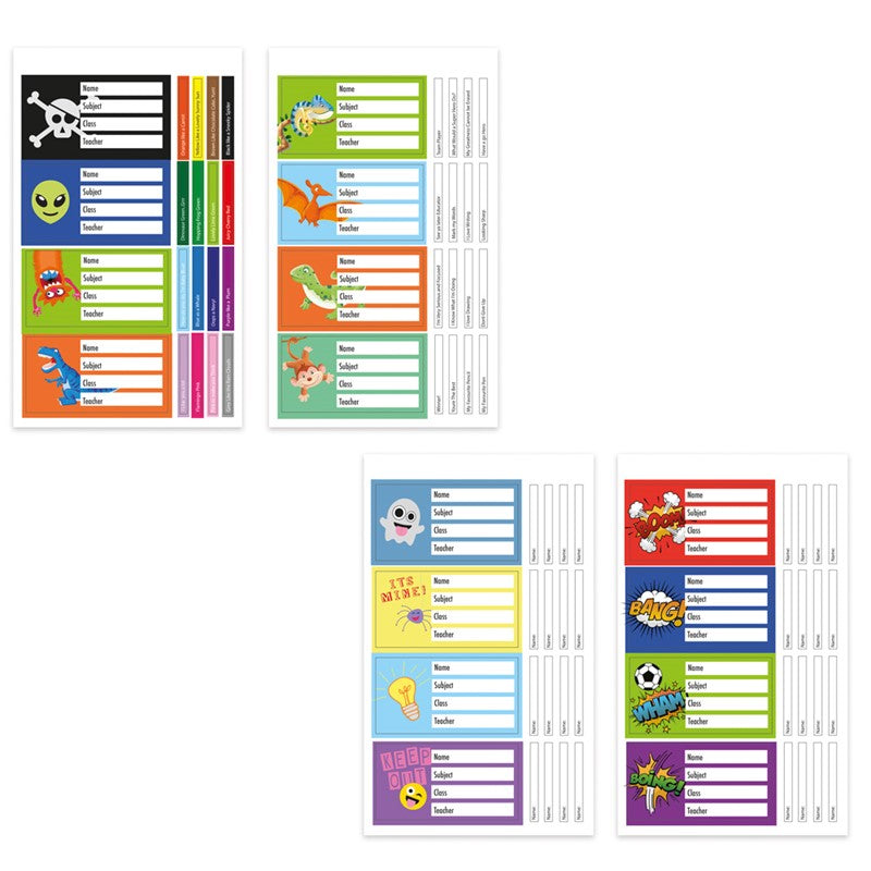 Super Cool Stickers - Assorted Designs Kids Craft Scrapbooking Embellishments