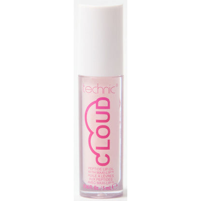 Technic Cosmetics Cloud Peptide Lip Oil - Hydrating Nourishing Lightweight Glossy Finish Smooth Application