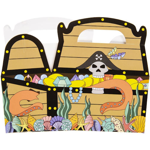 12 Pirate Small Treat Boxes