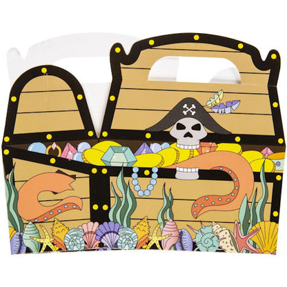 12 Pirate Small Treat Boxes