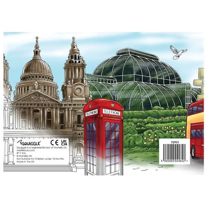 A4 Famous Places Advanced Colouring Book - Landmarks Destinations High Quality Relaxing Art Therapy