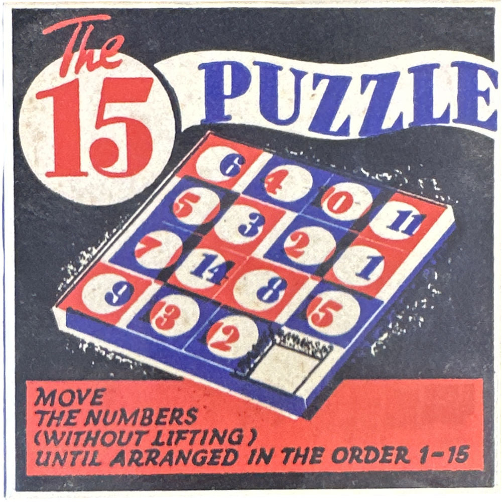 The 15 Puzzle Travel Kit