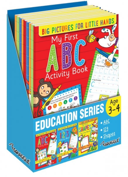 My First ABC/123/Shapes Activity Book