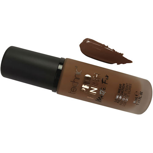 Technic Cosmetics Pro Finish Matte Foundation No Shine Chestnut - Makeup Beauty Matte Finish Foundation